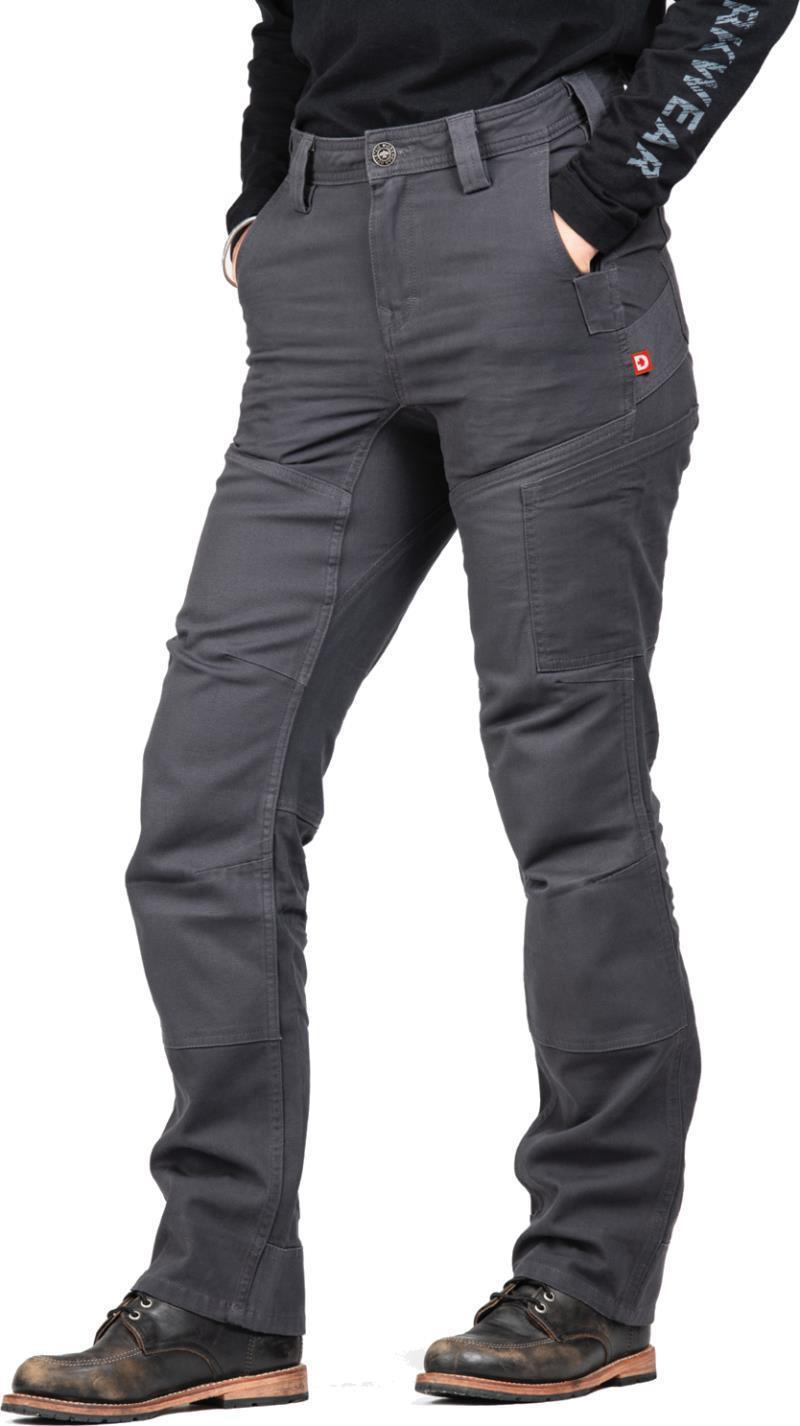 D-Fender Work Pants, 30" Inseam - Womens - cement grey 1