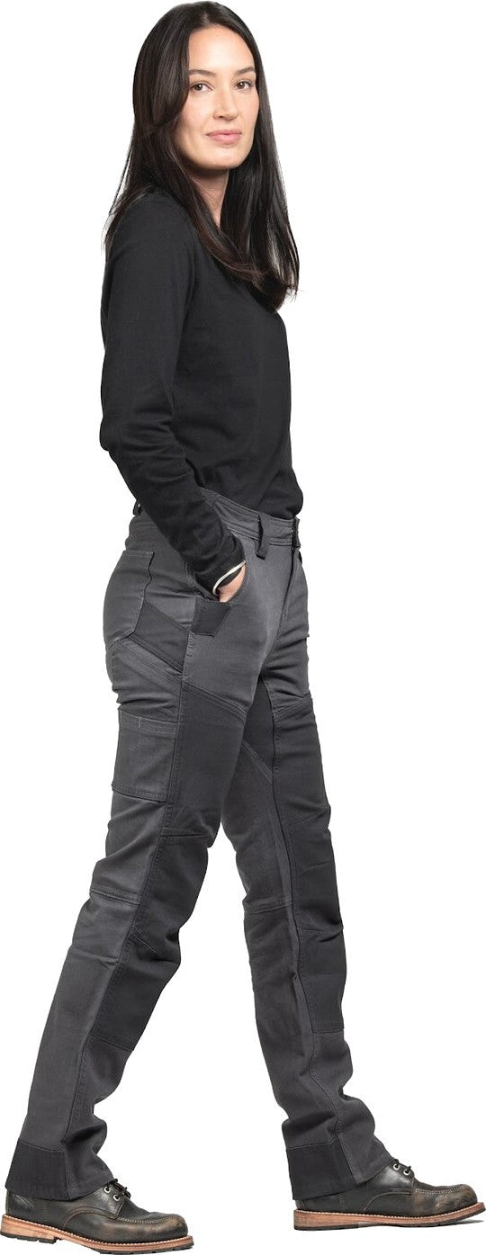 D-Fender Work Pants, 30" Inseam - Womens - cement grey 1