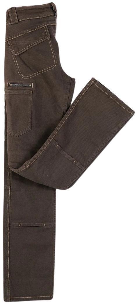 Day Construct Pants, Canvas, 30" Inseam - Womens - Dark Brown Canvas 2