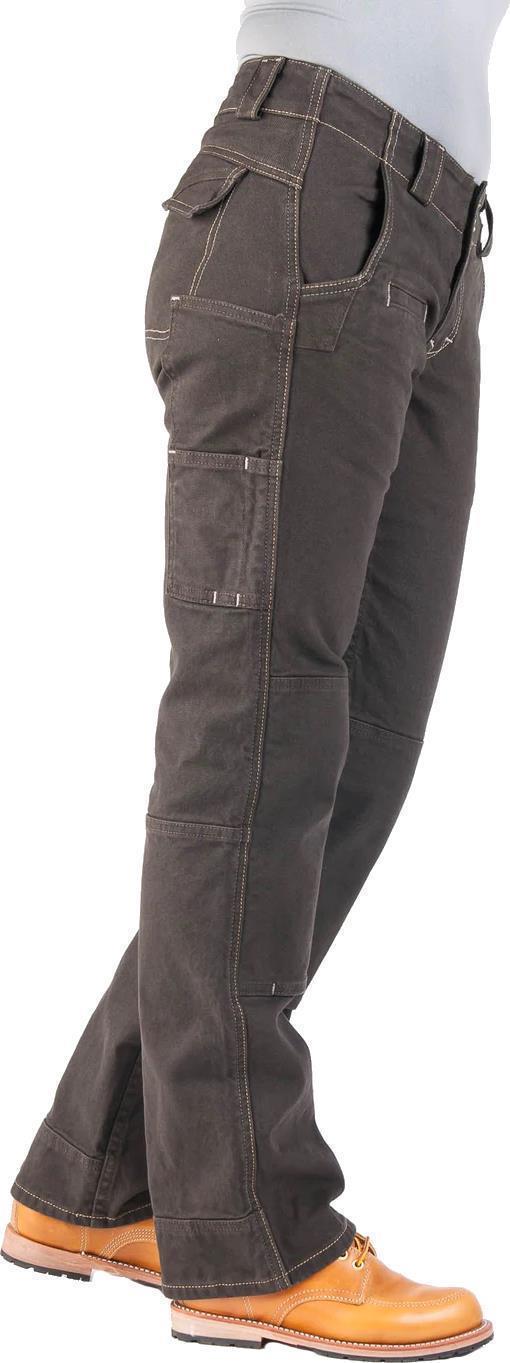Day Construct Pants, Canvas, 30" Inseam - Womens - Dark Brown Canvas 3