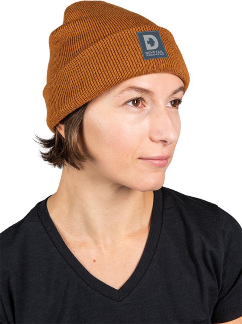 Dovetail Logo Beanie - Womens - Chicory Root 1