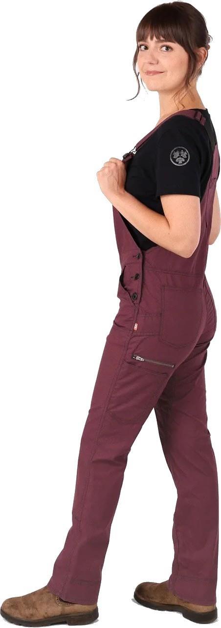 Freshley Overalls, 34" Inseam - Womens - elderberry canvas 1