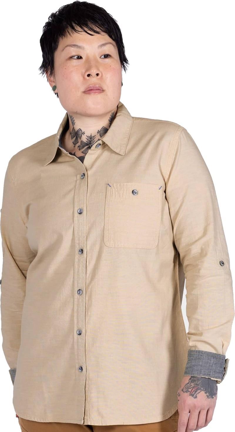 Givens Summer Workshirt - Womens - ecru 1