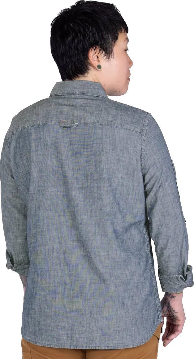 Givens Summer Workshirt - Womens - indigo 1