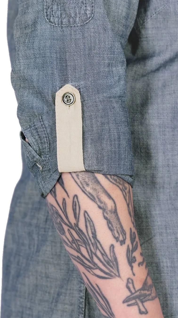 Givens Summer Workshirt - Womens - indigo 1