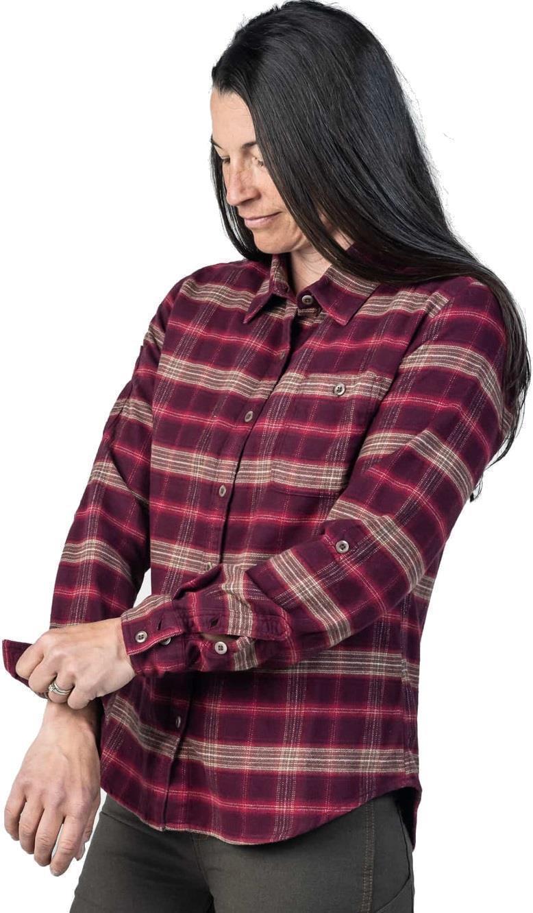 Givens Work Shirt - Womens - Dark Currant 1