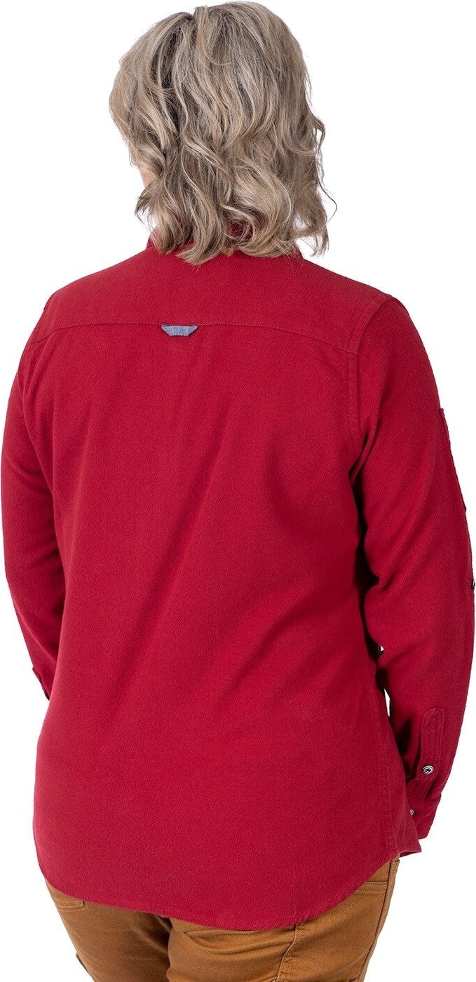 Givens Work Shirt - Womens - barn red 1