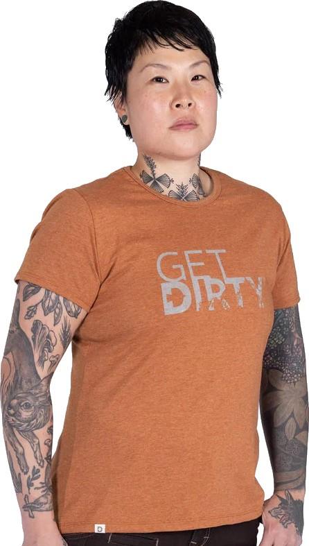 Go-To Crew Neck Get Dirty - Womens - faded paprika 1