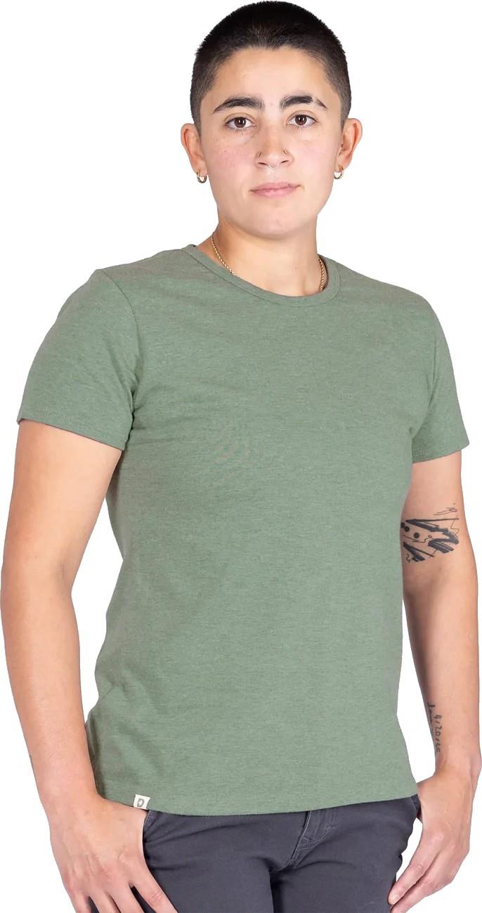 Go-To Crew Neck Tee - Womens - agave green 1