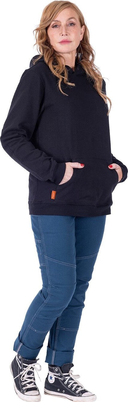 Go To Hoodie - Womens - carbon black 1