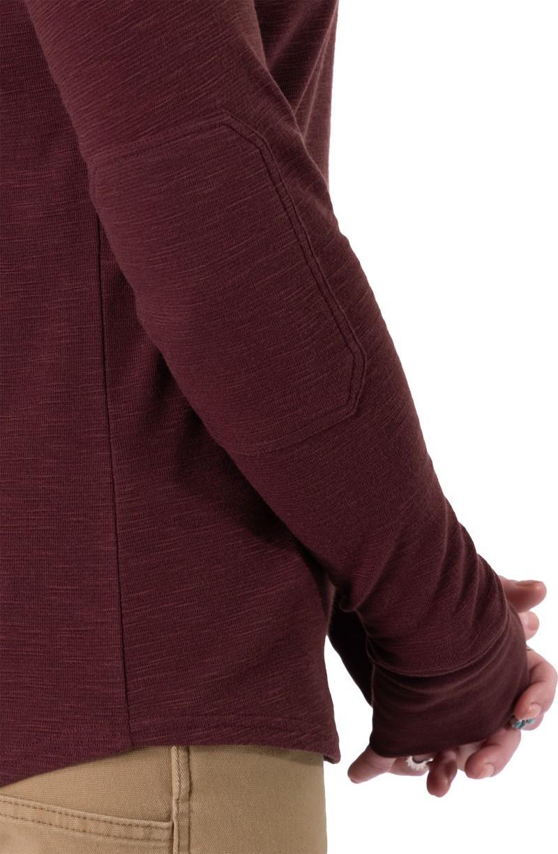 Honed Henley - Womens - elderberry 1