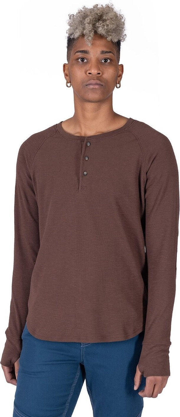 Honed Henley - Womens - kodiak brown 1