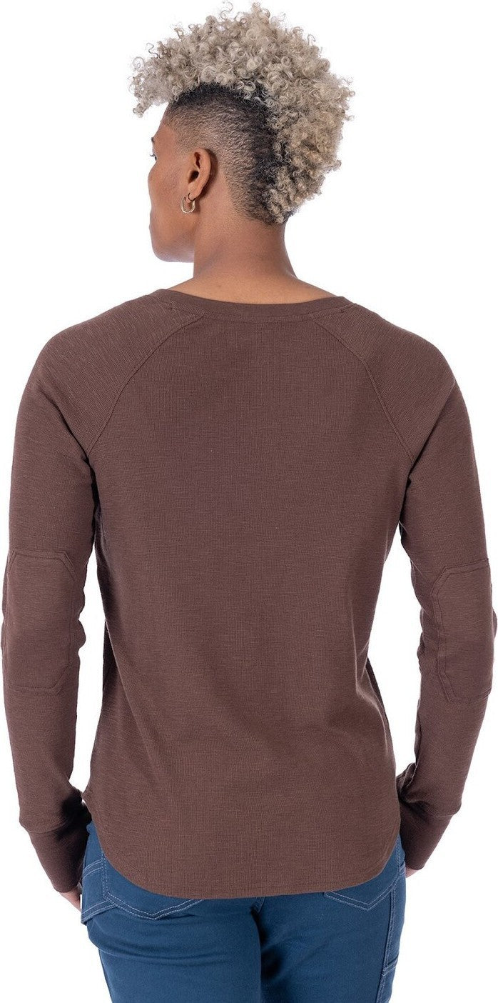 Honed Henley - Womens - kodiak brown 1