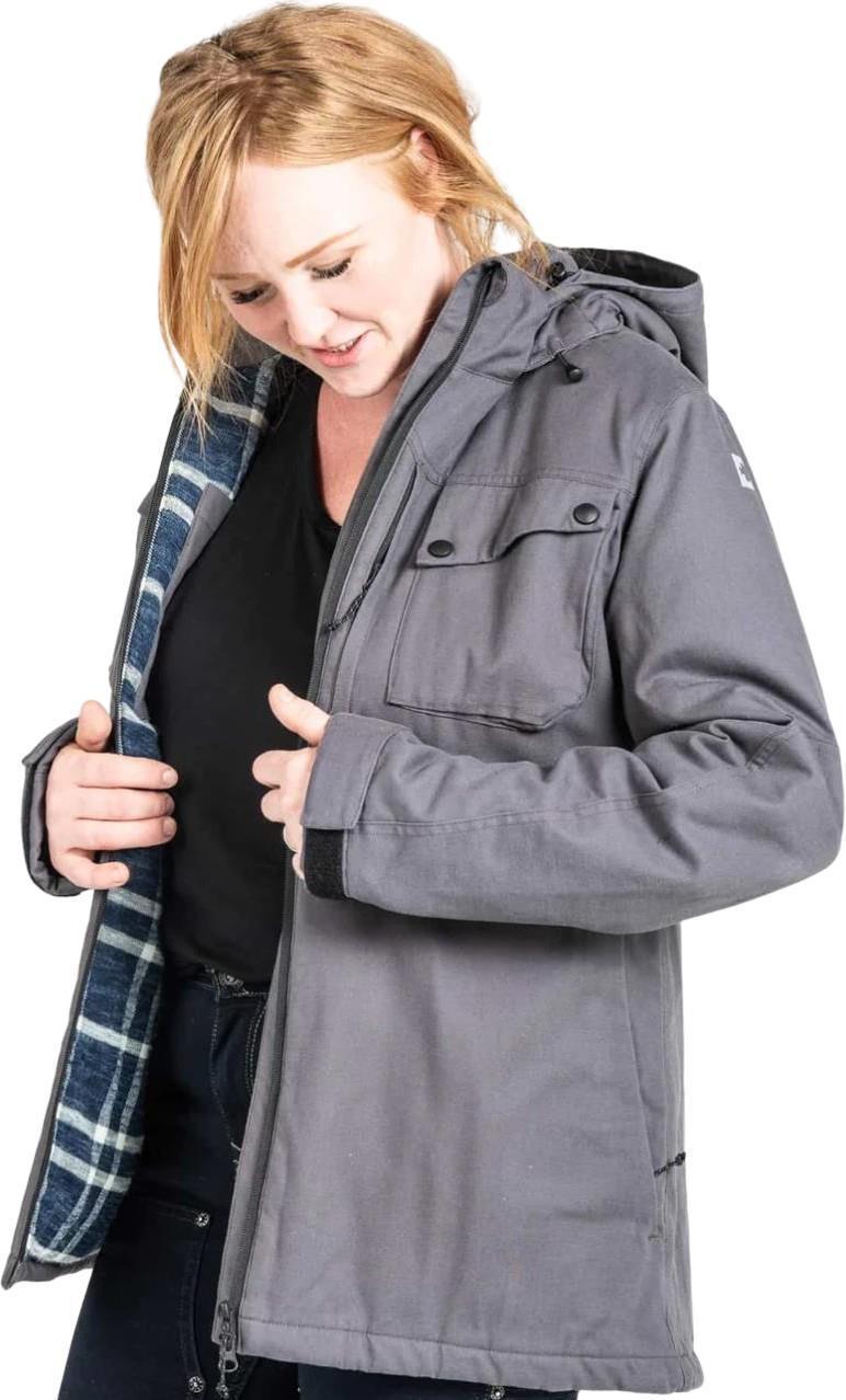 Kent Chore Coat - Womens - dark grey 1