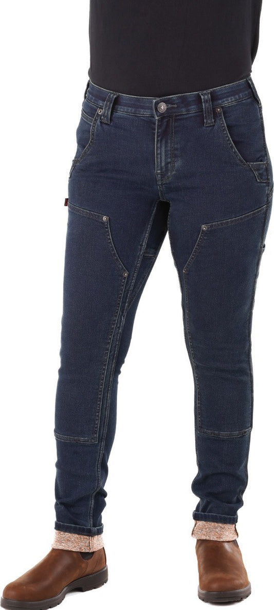 Maven X Hotswap Stretch Denim Pants, 28" Inseam - Womens - indigo 1
