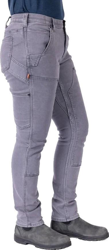 Maven X Hotswap Stretch Denim Pants, 32" Inseam - Womens - grey 1