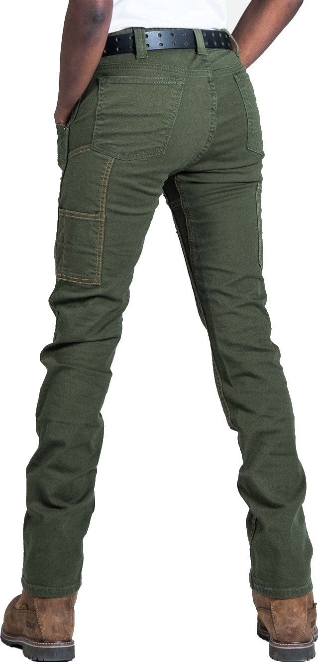 Maven X Pants, Canvas, 30" Inseam - Womens - moss green canvas 1
