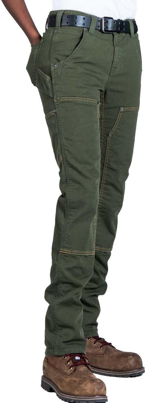 Maven X Pants, Canvas, 34" Inseam - Womens - Moss Green Canvas 1