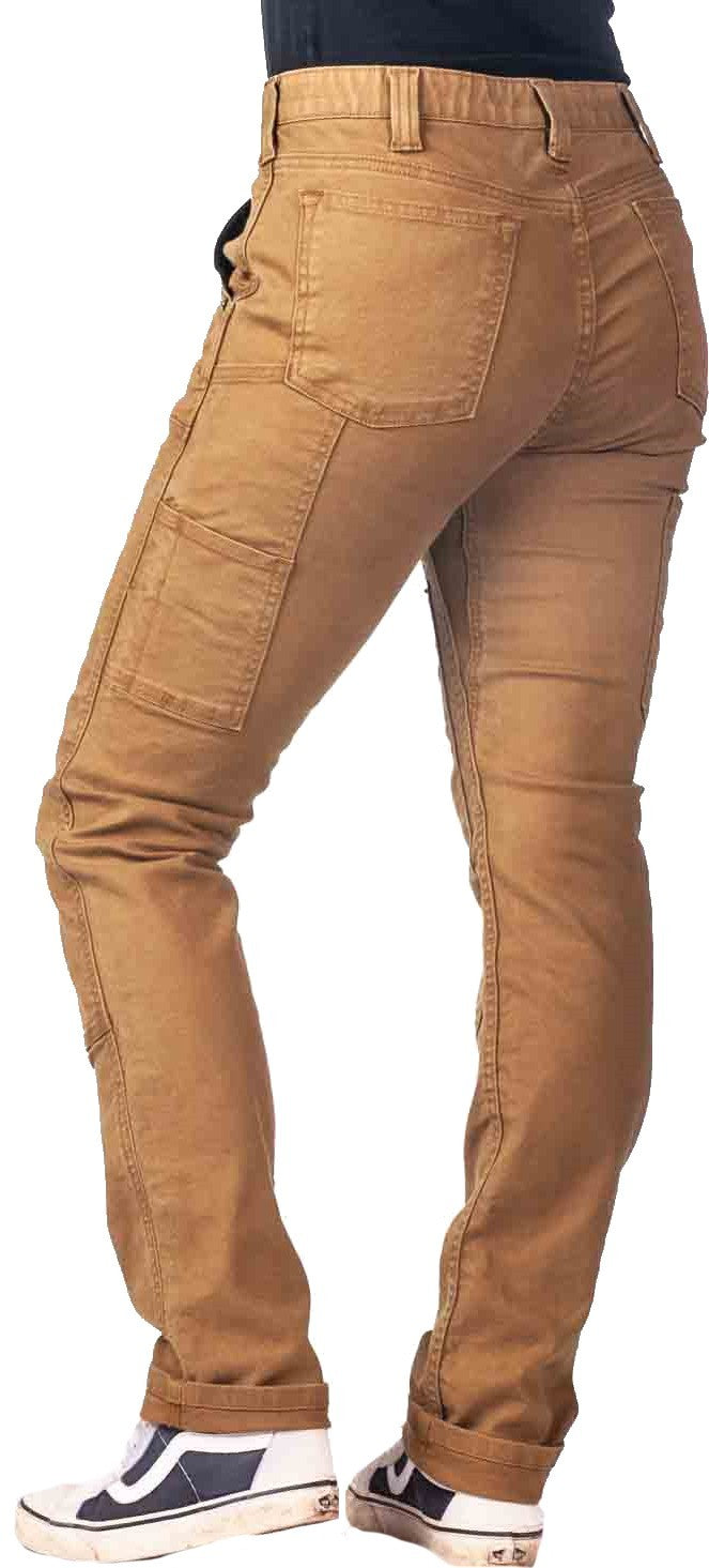 Maven X Pants, Canvas, 34" Inseam - Womens - saddle brown canvas 1