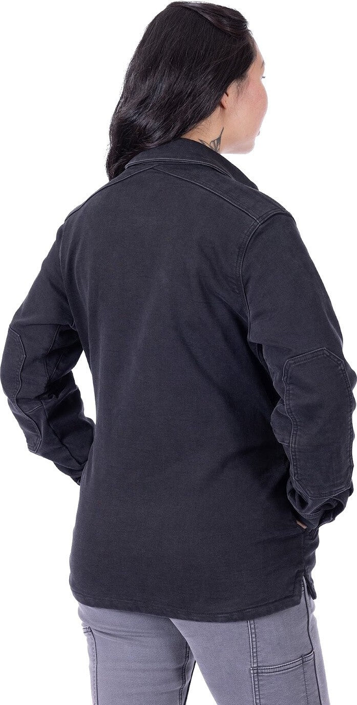Oahe Hotswap Stretch Denim Work Jac - Womens - black 1