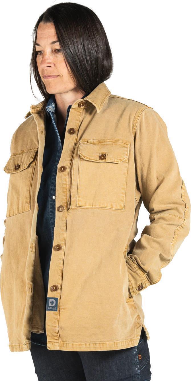Oahe Work Jac - Womens - Ochre Canvas 1