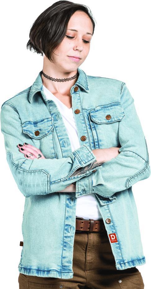 Oahe Work Jac - Womens - Vintage Denim 1