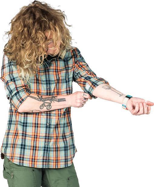 Performance Work Shirt - Womens - ginger plaid 1