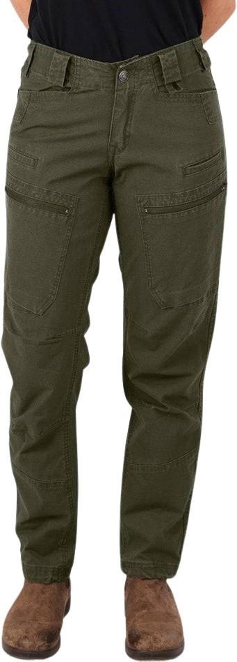 Provisions Cargo Pants, 32" Inseam - Womens - moss green 1