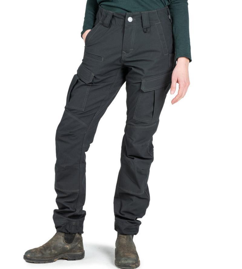 Ready Set Cargo Pants, 32" Inseam - Womens - Black Ripstop 1