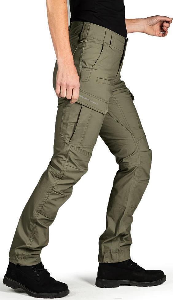 Ready Set Cargo Pants, 32" Inseam - Womens - Olive Green Ripstop 2