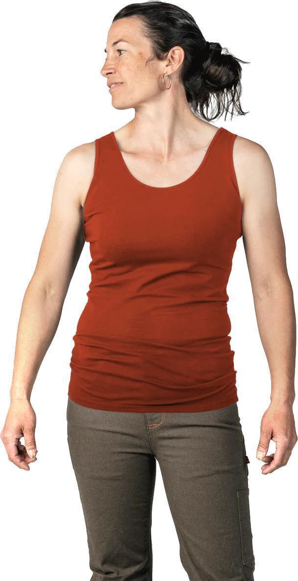 Solid Tank - Womens - Paprika 1