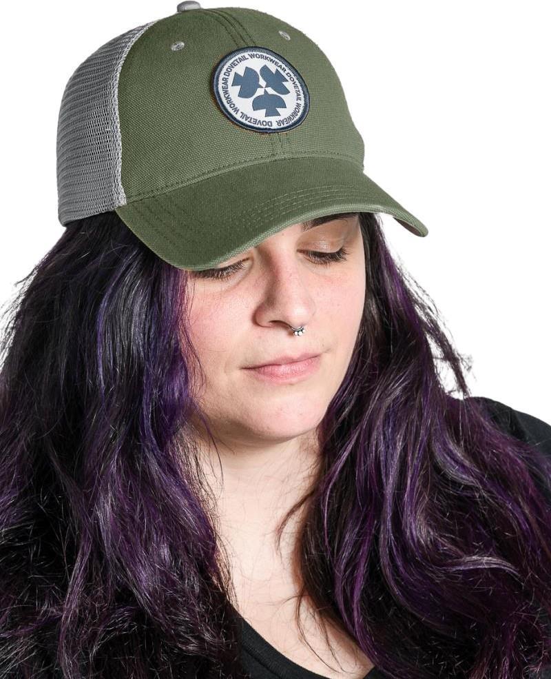 Trucker Hat - Womens - Light Olive 2