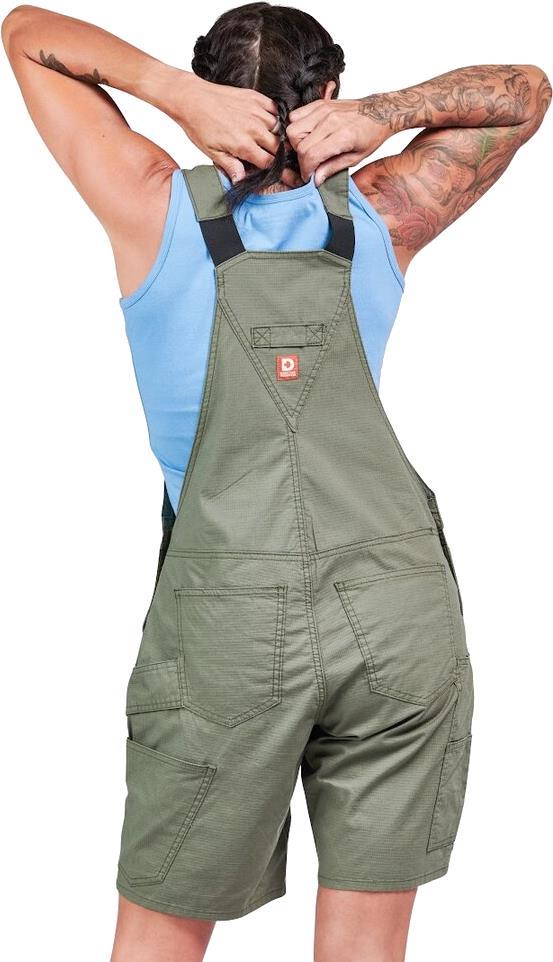 Ultralight Ripstop Shortall - Womens - lichen green 1