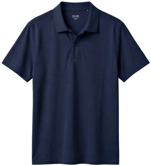 Air Flow Pique Bayfront Polo - Mens - navy 1