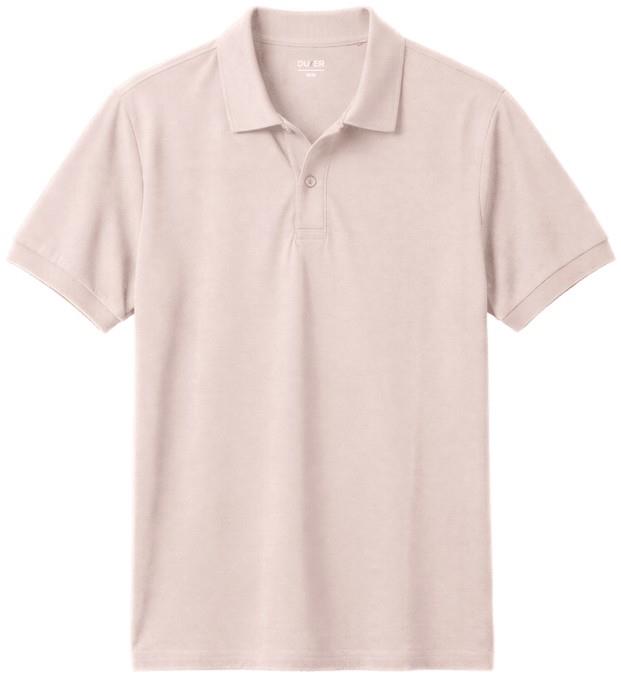 Air Flow Pique Bayfront Polo - Mens - soft quartz 1