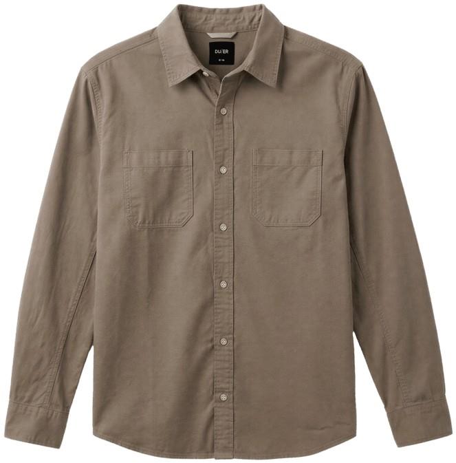 Deluxe Twill Lite Gladstone Shirt - Mens - fossil 1