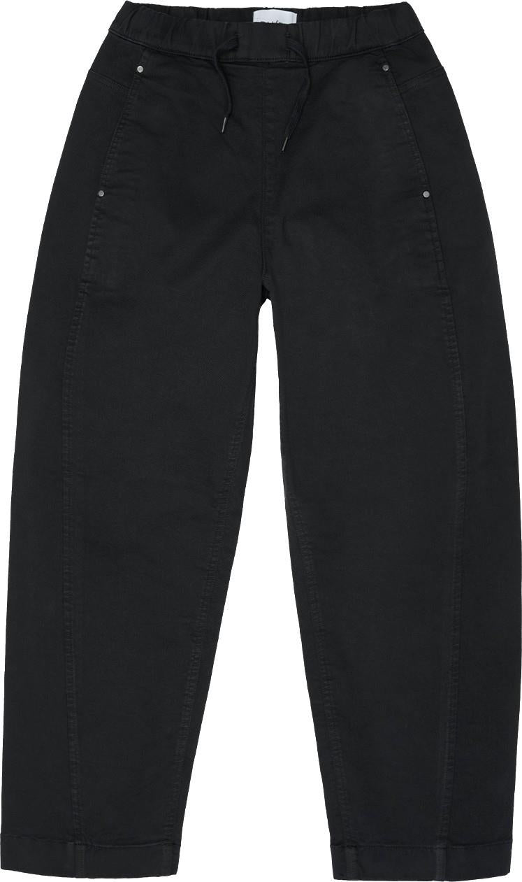 FlexTwill Barrel Pull-On Pants, 29" Inseam - Womens - black 1