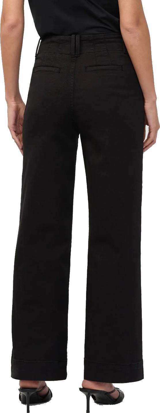 FlexTwill High-Rise Trousers, 28" Inseam - Womens - black 1