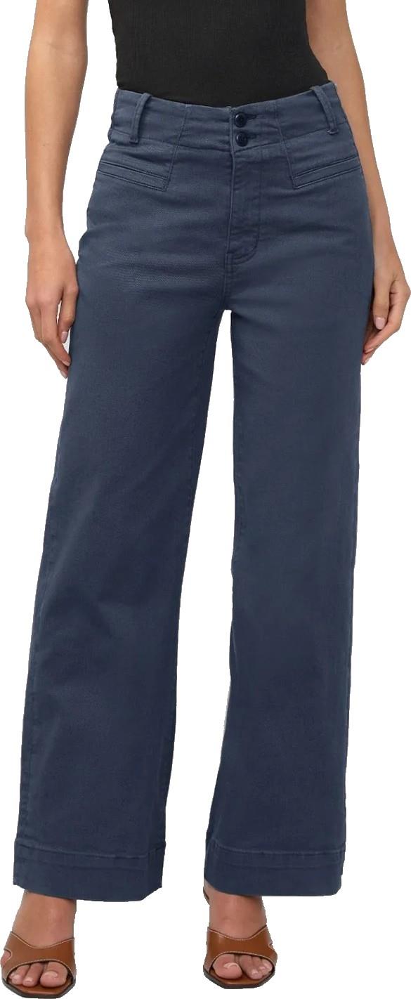 FlexTwill High-Rise Trousers, 28" Inseam - Womens - heritage blue 1