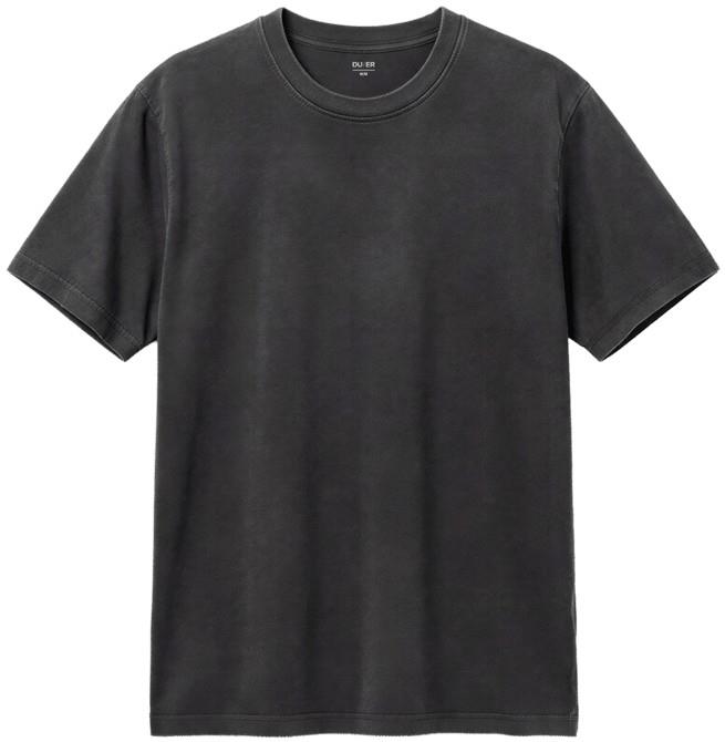 Heavyweight Jersey Mason Tee - Mens - washed charcoal 1
