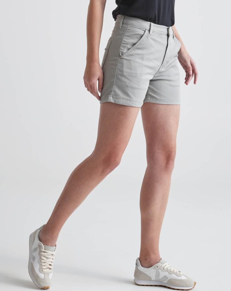 Live Free Utility Shorts, 5" Inseam - Womens - mineral green 1
