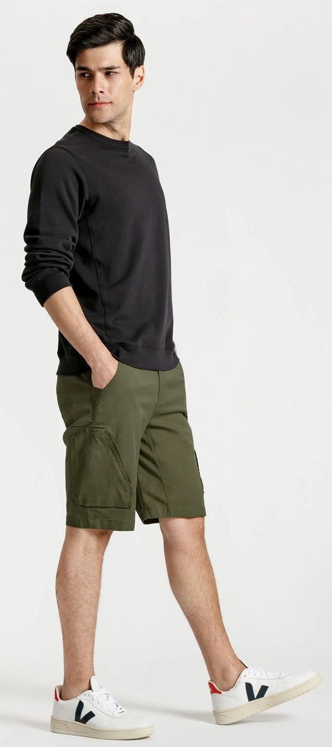 Live Lite Adventure Shorts, 10.5" Inseam - Mens - Loden Green 4
