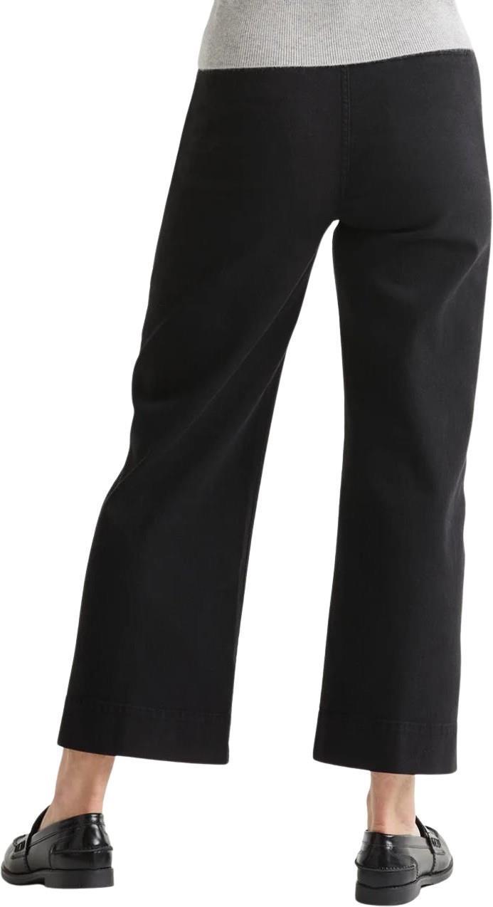 LuxTwill High Rise Trousers, 28" Inseam - Womens - black 1