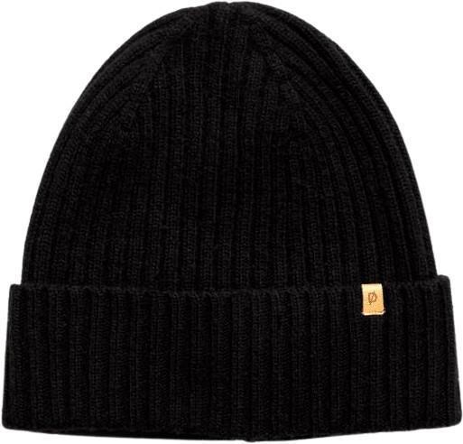 Merino Rib Knit Toque - black 1