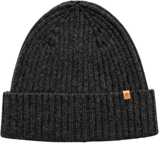 Merino Rib Knit Toque - heather charcoal 1