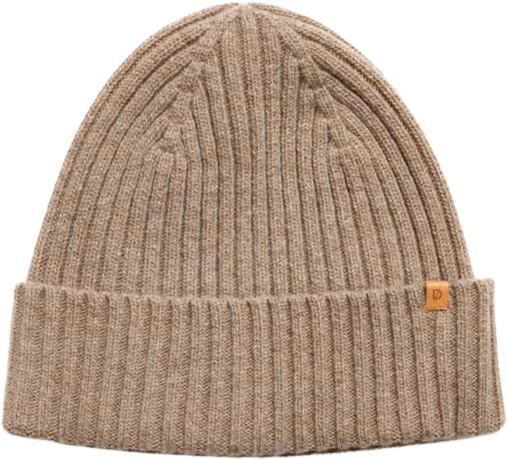 Merino Rib Knit Toque - heather oat 1