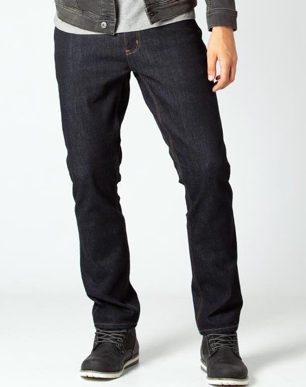 Midweight Denim, Straight Leg, 32" Inseam - Mens - heritage rinse 1