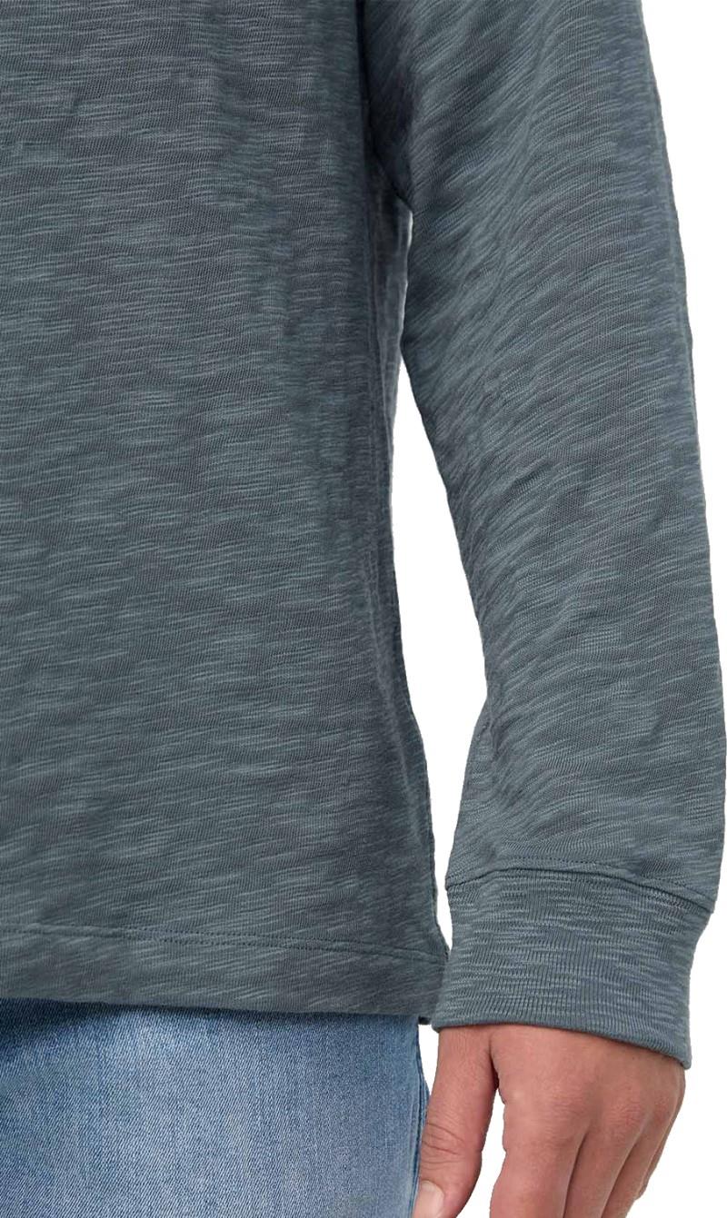 Midweight Slub Jersey LS Henley - Mens - slate blue 1