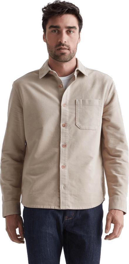 No Sweat Moleskin Shirt - Mens - almond 1
