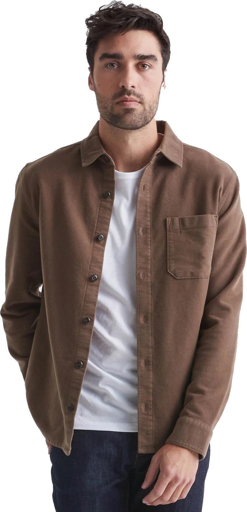 No Sweat Moleskin Shirt - Mens - kalamata 1